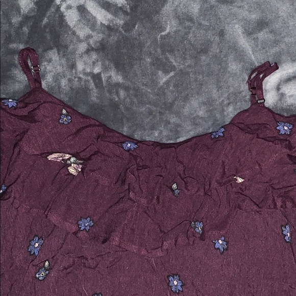 3 FOR $25 flowy cold shoulder top from francescas - Picture 2 of 3